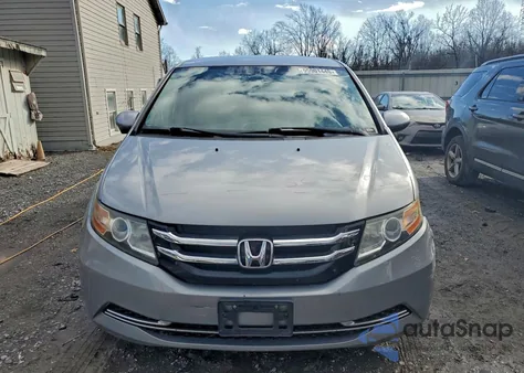 2016 Honda Odyssey Se из США, поврежденный, VIN 5FNRL5H37GB131593